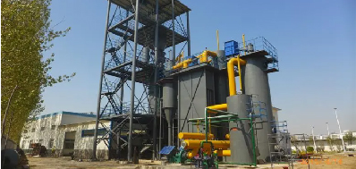 国内首个热解气化污泥处置项目投运